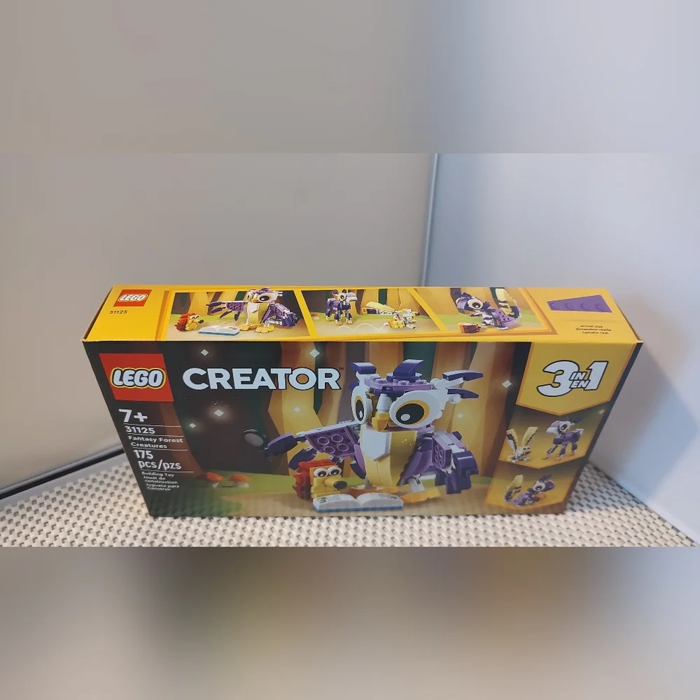 Lego Creator 31125 Fantasy Forest Creatures 3-in-1 Building Toy